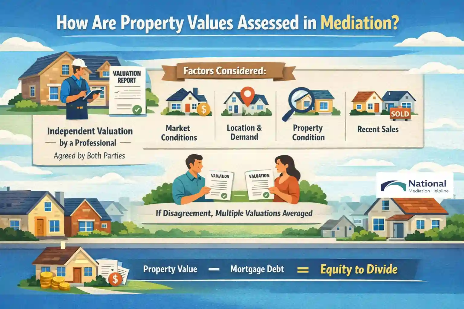 How Are Property Values Assessed in Mediation Eastbourne?