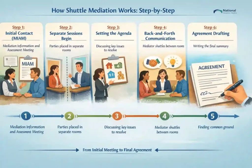 How Shuttle Mediation Works: Step-by-Step Eastbourne